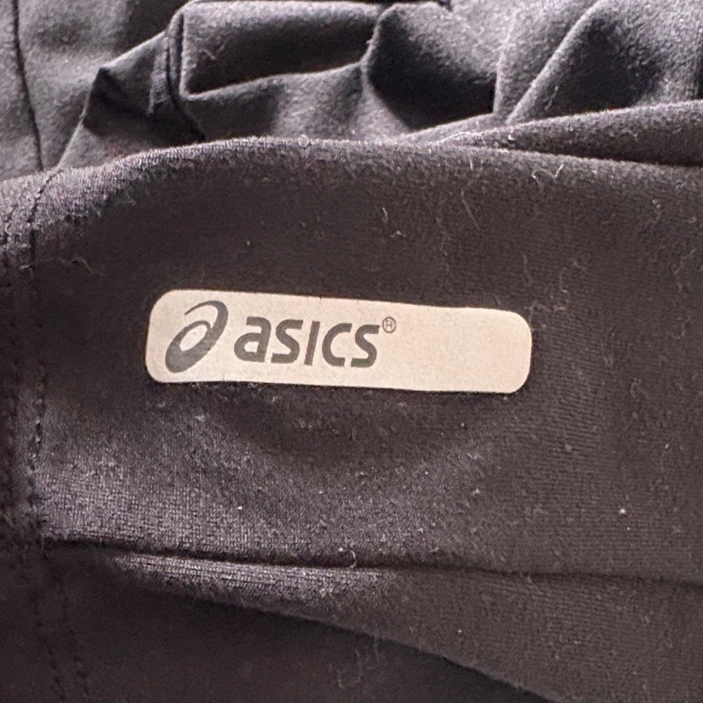 Bundle of French Laundry Black Leggings & ASICS Black & Purple Leggings Size L - Picture 10 of 10